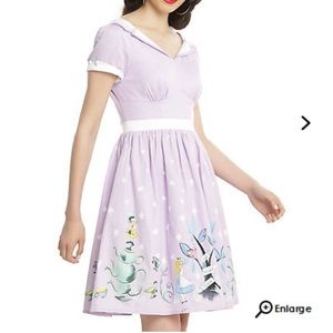 Alice in Wonderland retro dress